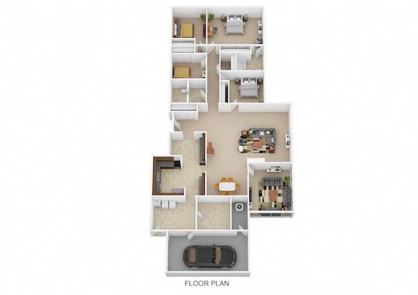4 Bed 2.5 Bath Deluxe Home